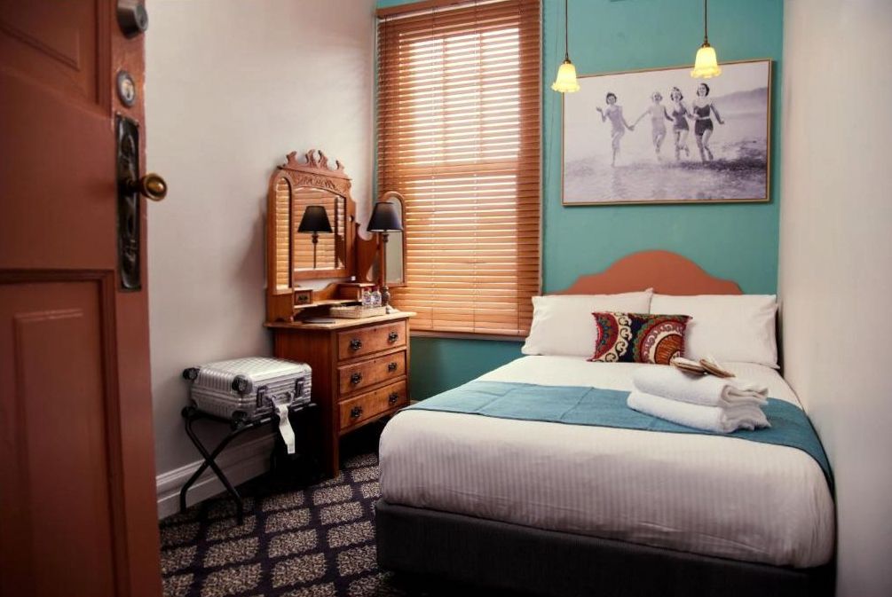 Junior suite with separate sitting area and refined decor
